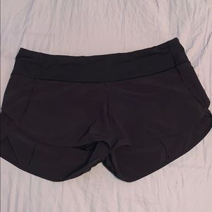 Lululemon speed shorts